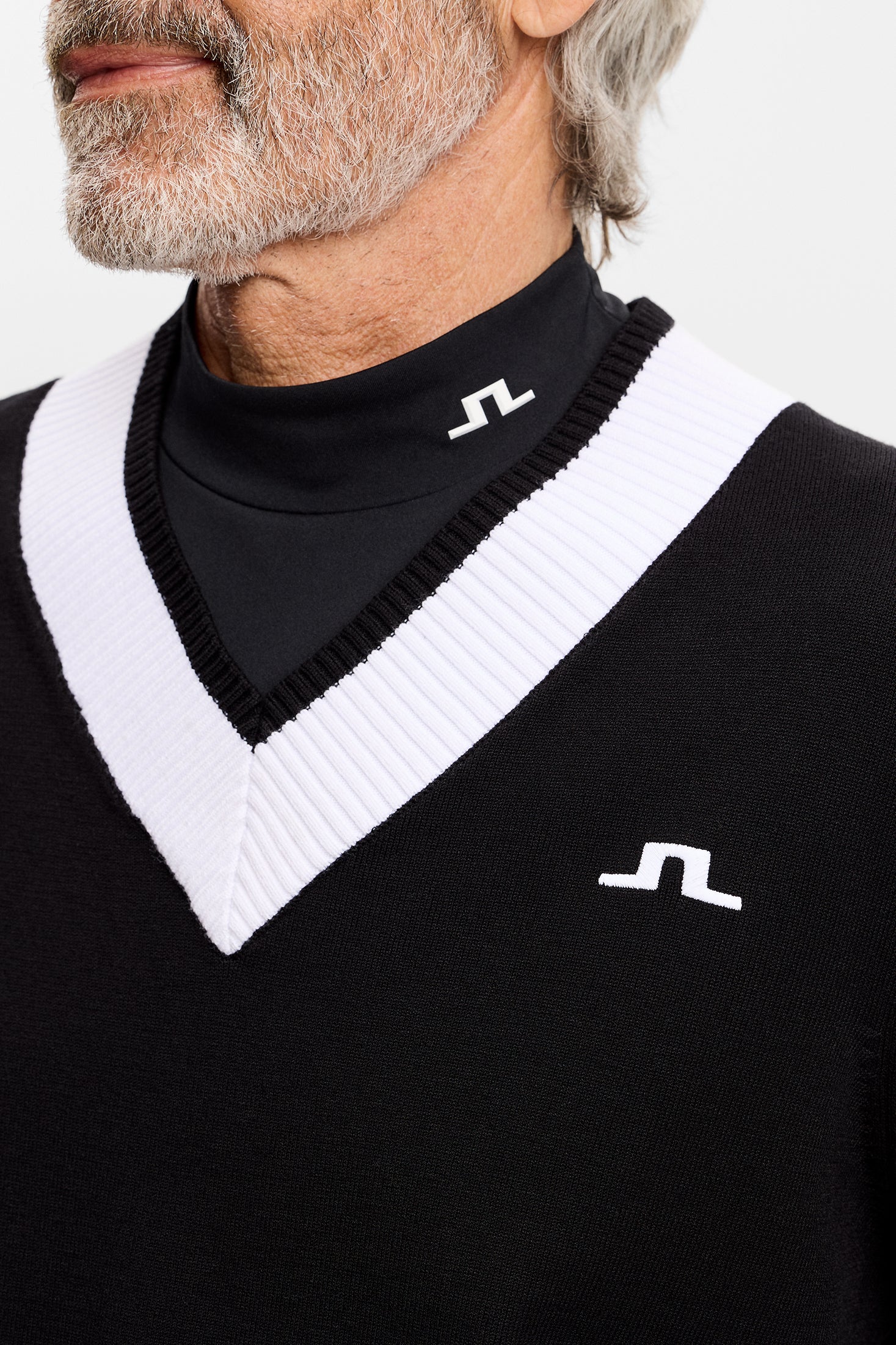 30Y Nikolas Knit Sweater / Black – J.Lindeberg EU