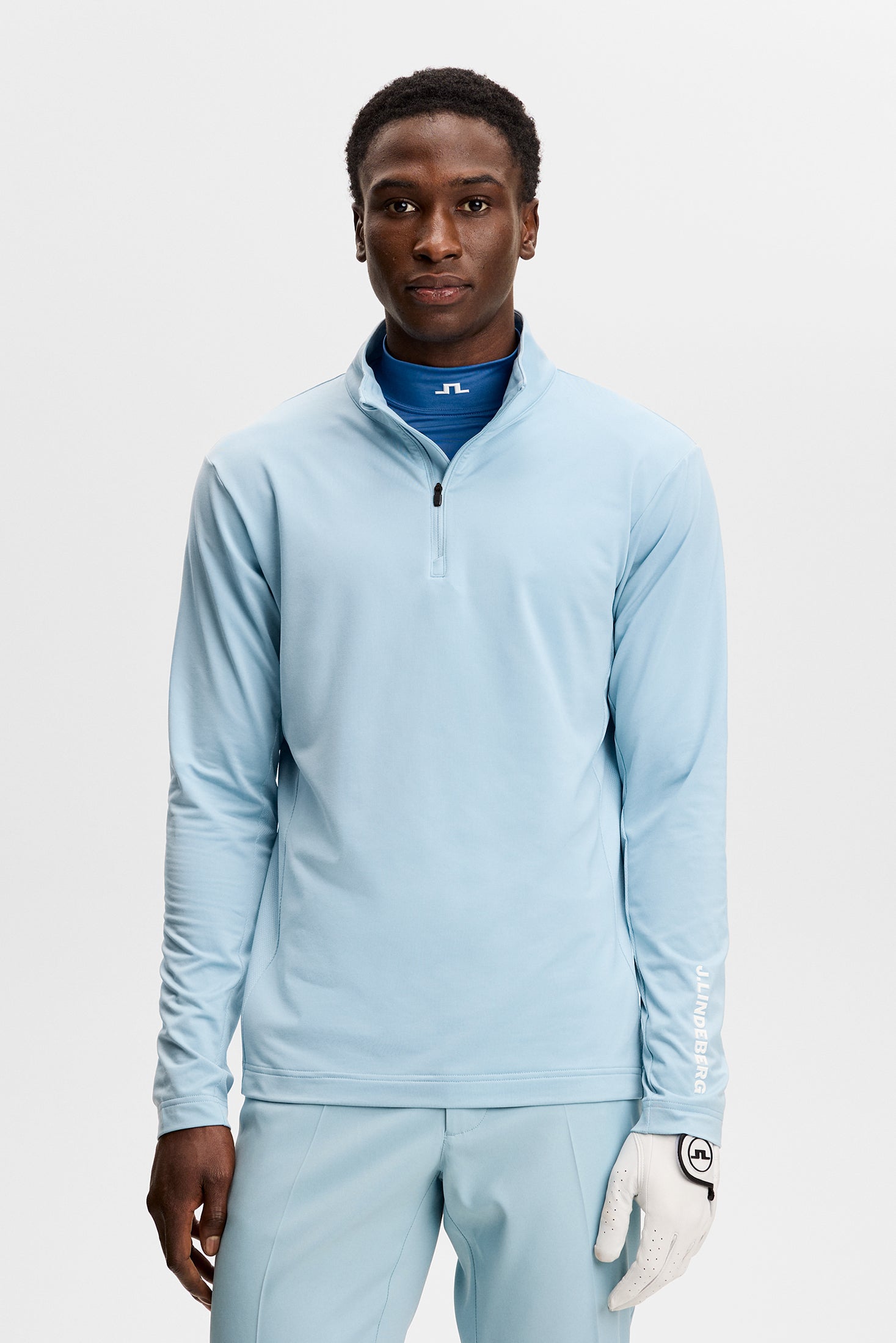 Men's Quarter Zips | Golf Mid Layers & Knit Half-Zips | J.LINDEBERG®