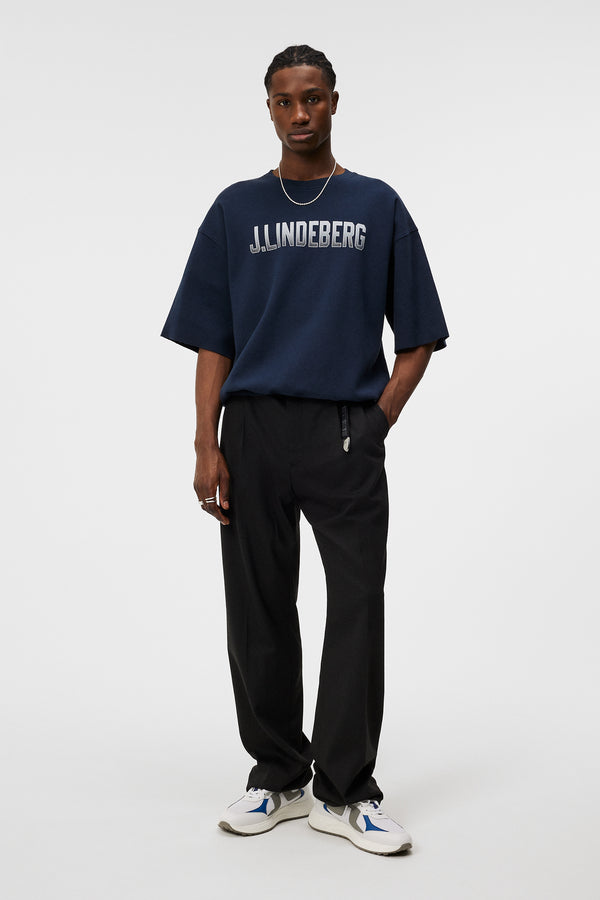 Frank Short Sleeve Crew / JL Navy