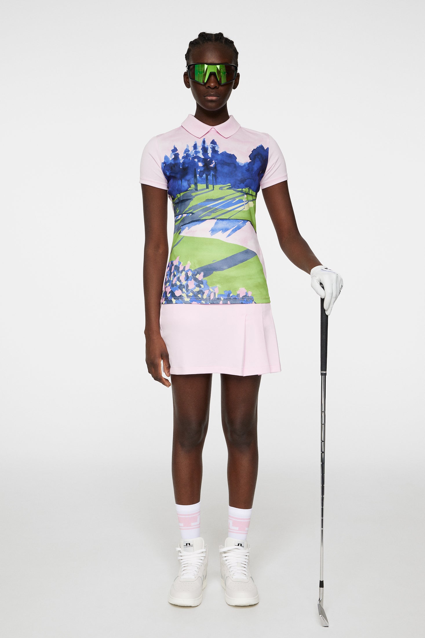 Gunni Polo / Watercolor Pink – J.Lindeberg