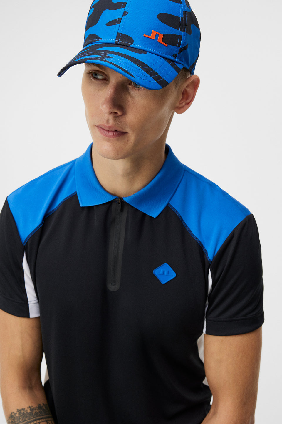 Arch Regular Fit Polo / Black