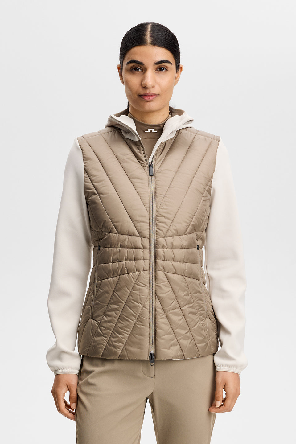 Holma Quilt Hybrid Hood / Brindle