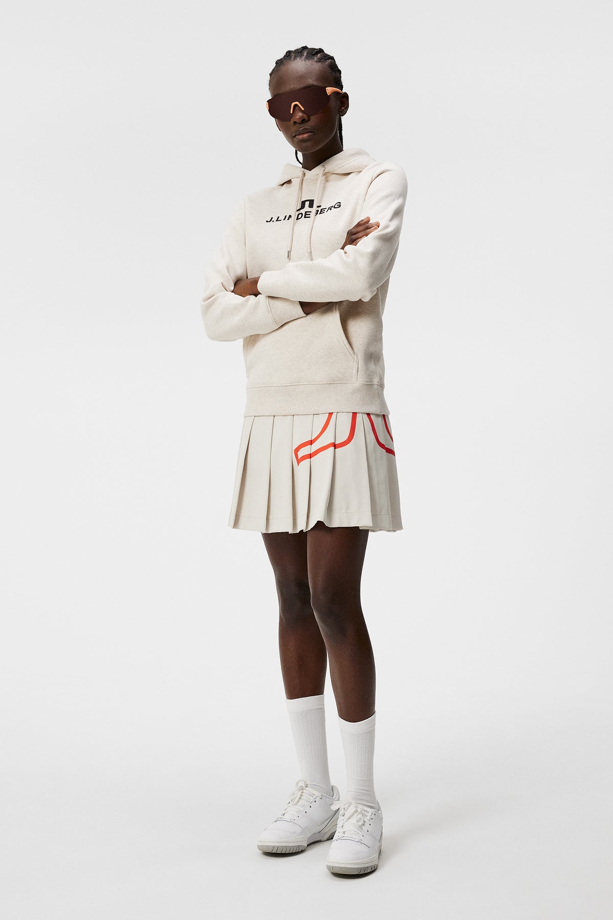 W Alpha Hood / Beige Melange