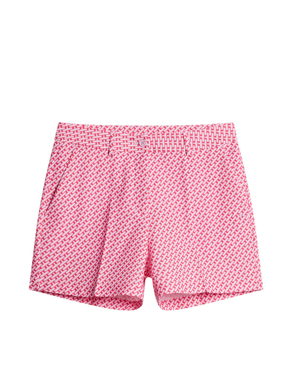 Gwen Printed Shorts / Tour Geo Pink S