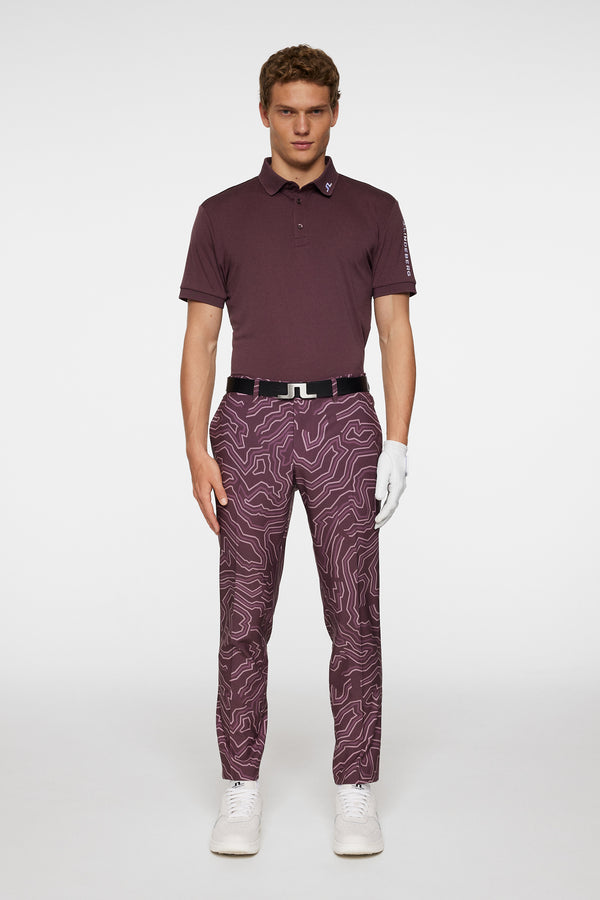 Ellott Print Pant / Topo Huckleberry L