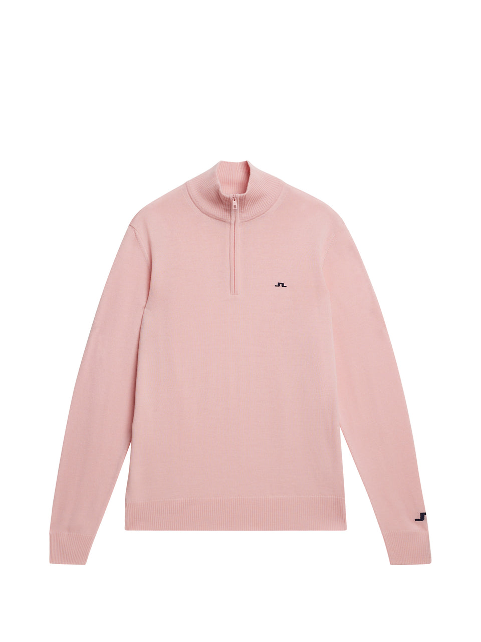 Kian Zipped Sweater / Powder Pink