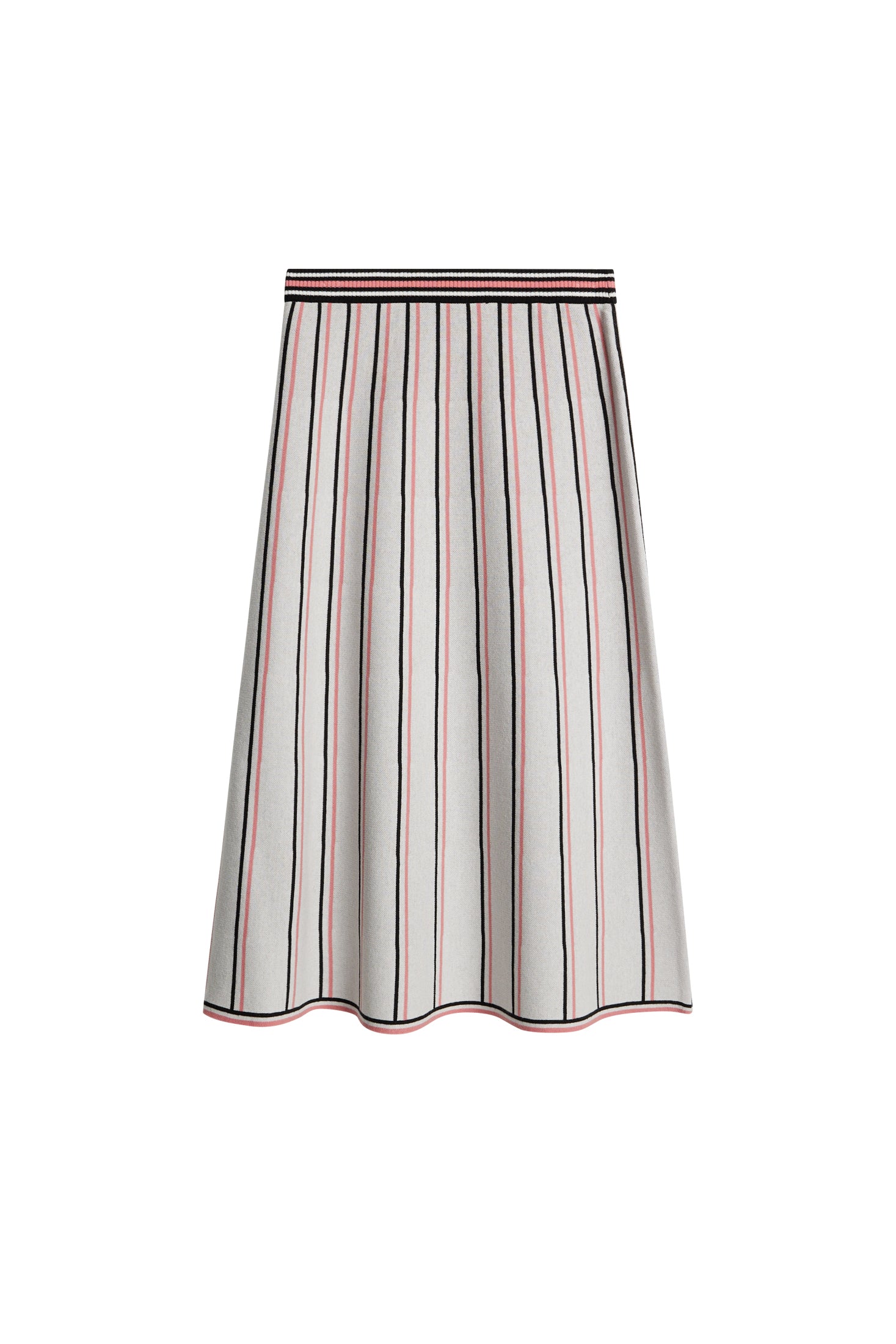 Nora Knit Midi Skirt / White | J.Lindeberg Official