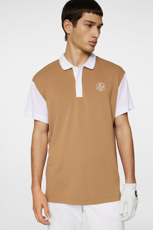 Club House Loose Fit Polo / Tigers Eye