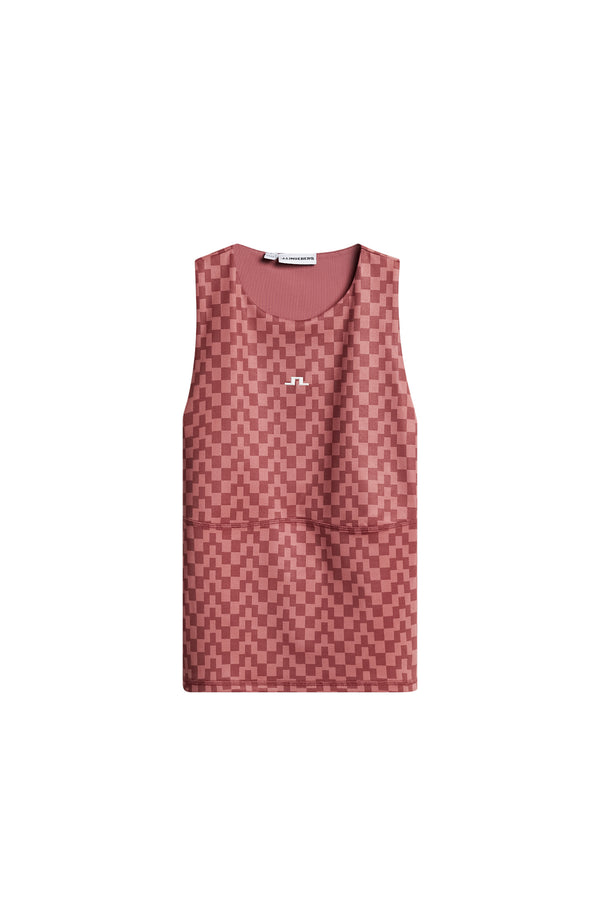 Mickey Sleeveless Top / Bridge Stack Apple Butter M
