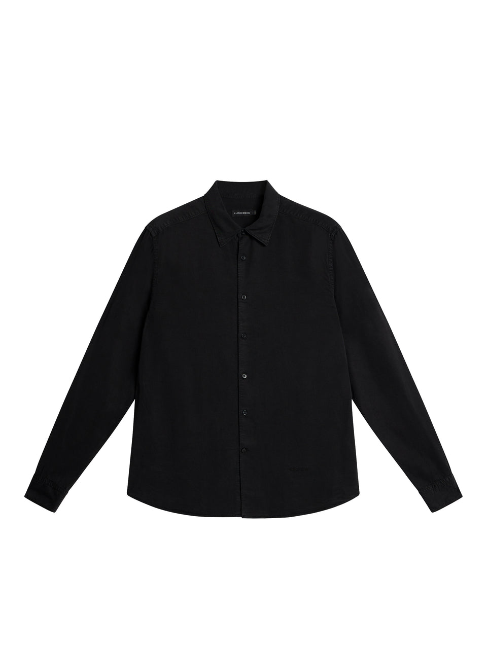 Slim LS Comfort Tencel Shirt / Black
