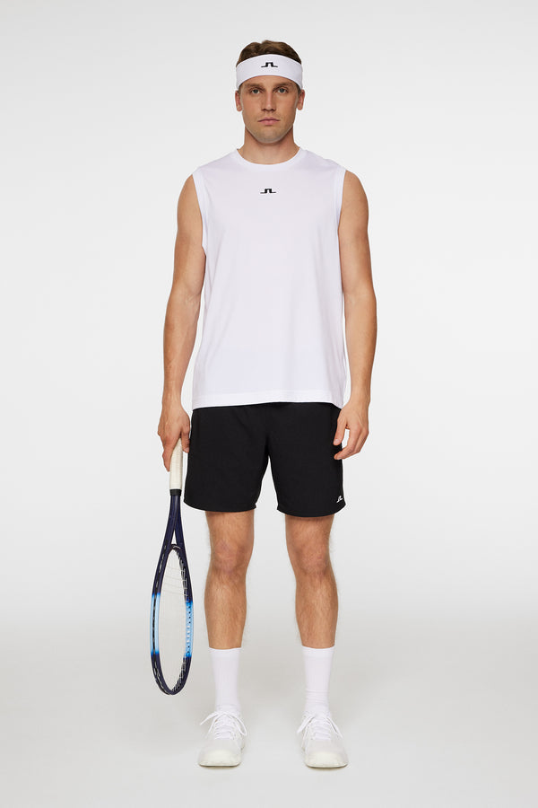 Jack Sleeveless Tee / White