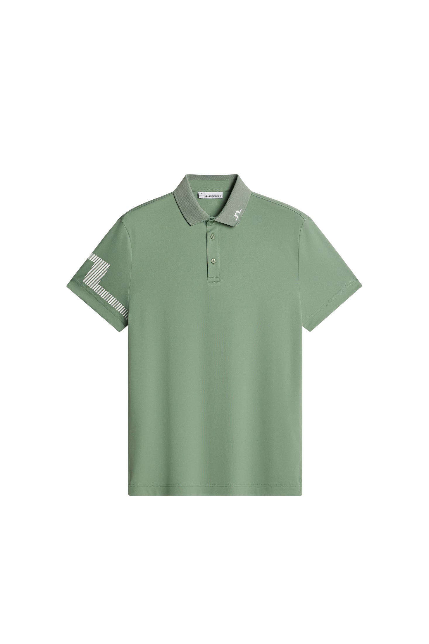 J.LINDEBERG ポロシャツ 総柄 グリーン Mサイズ 長袖シャツ(L) Heath Polo / Hedge Green | J.Lindeberg Official