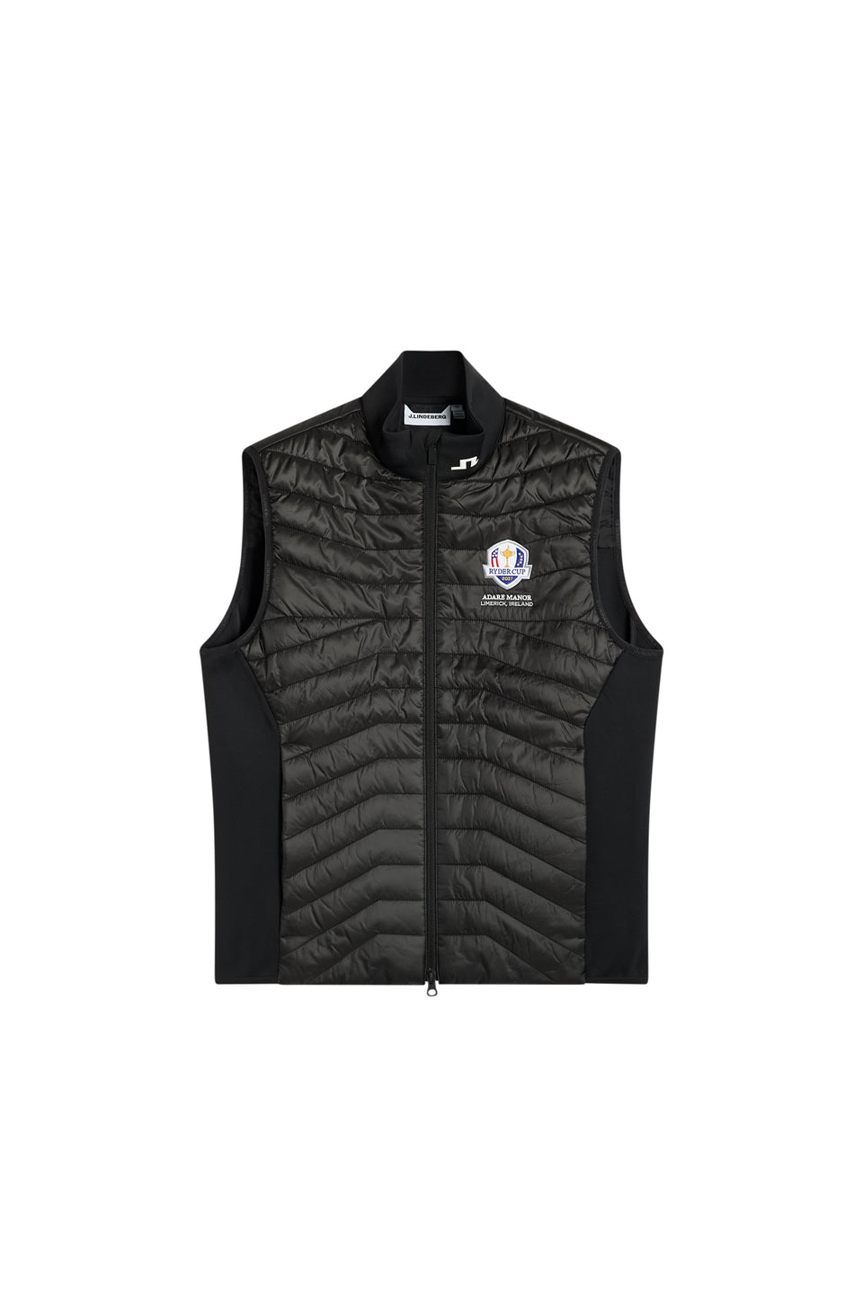 Heyden Quilt Hybrid Vest / Black