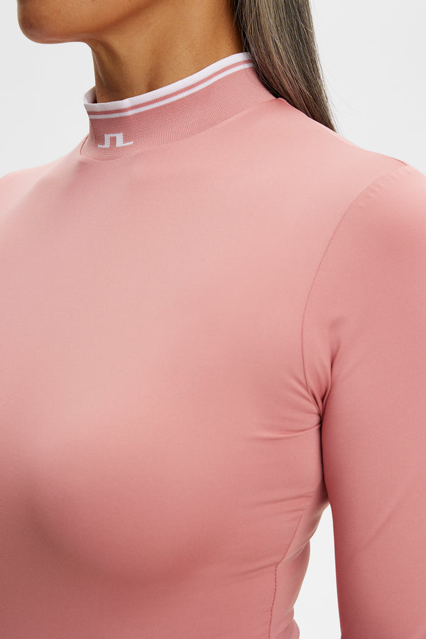 Louisa Compression Top / Dusty Rose