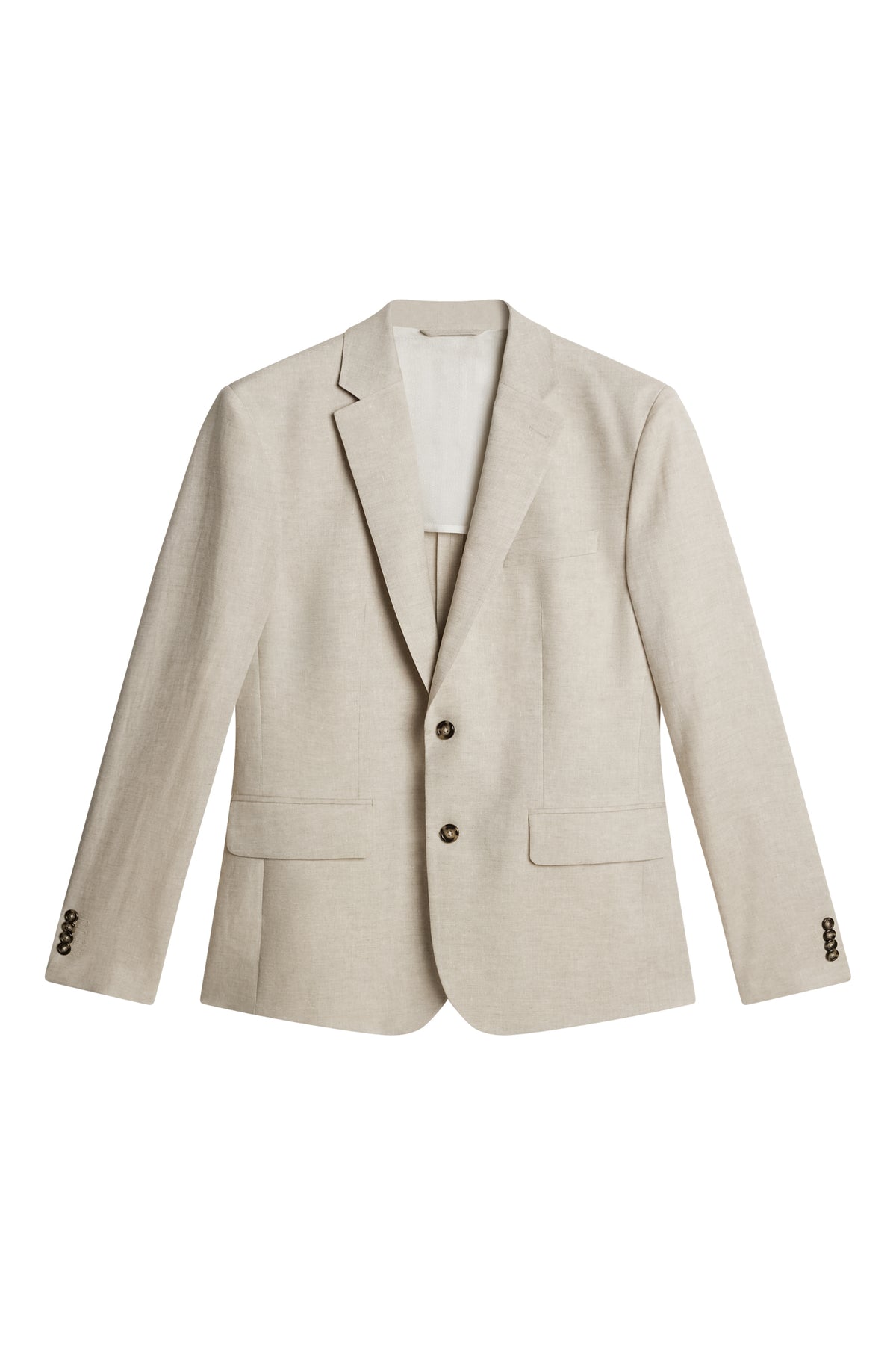 Elton U Super Linen Blazer / Moonbeam