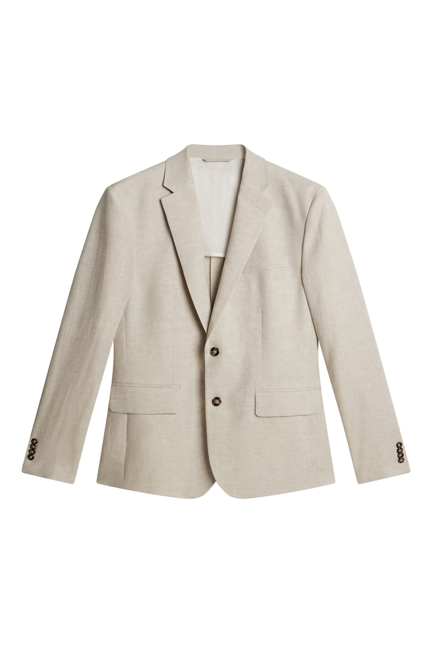 Elton U Super Linen Blazer / Moonbeam