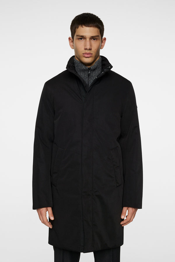 Hassan 2L Padded Coat / Black