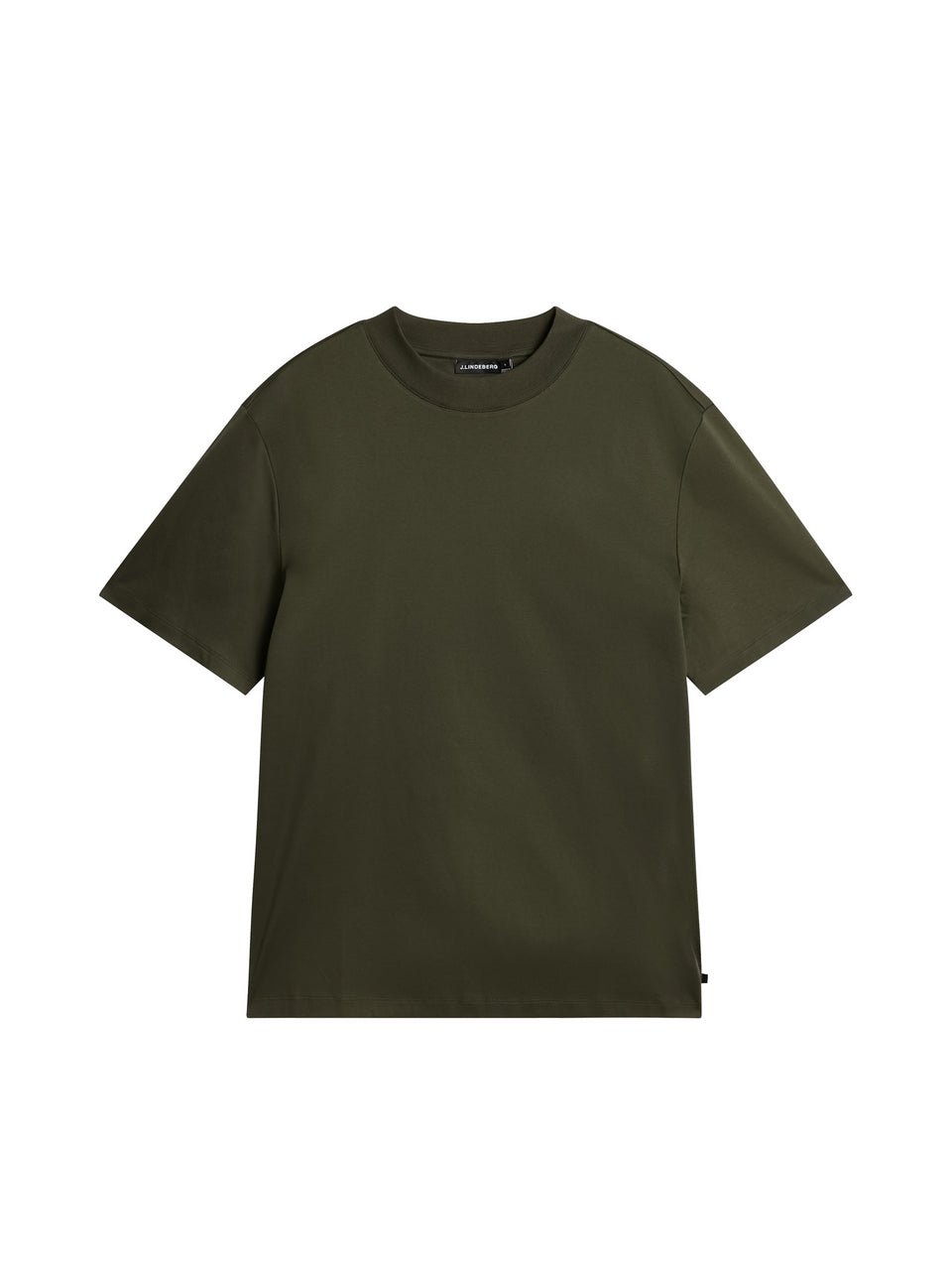 Ace Mock Neck T-shirt / Forest Green