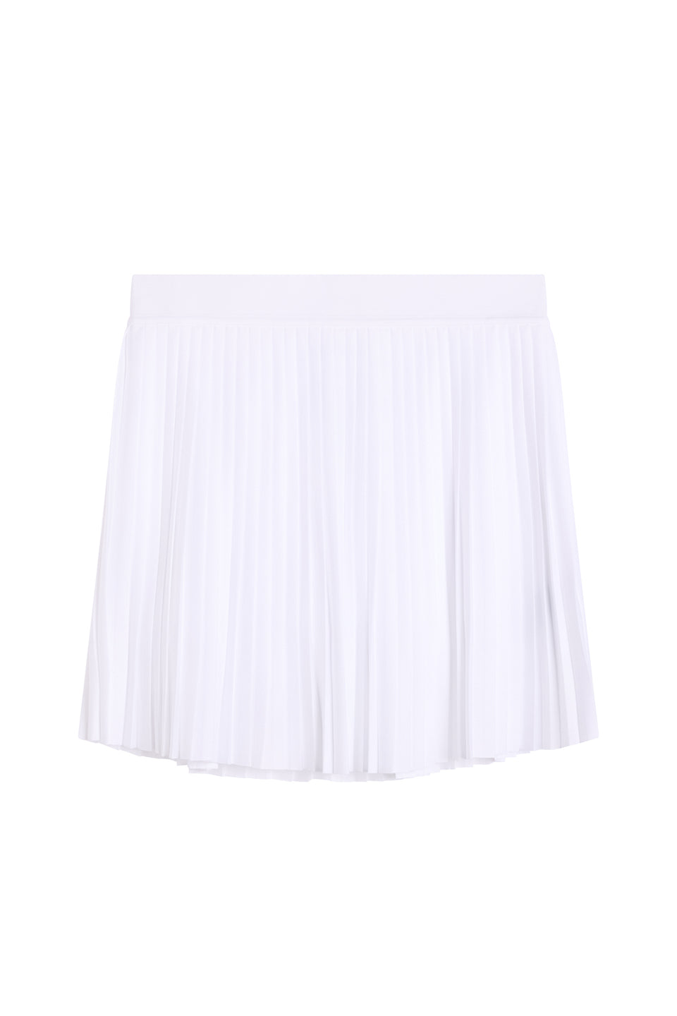 Brooke Pleated Skirt / White