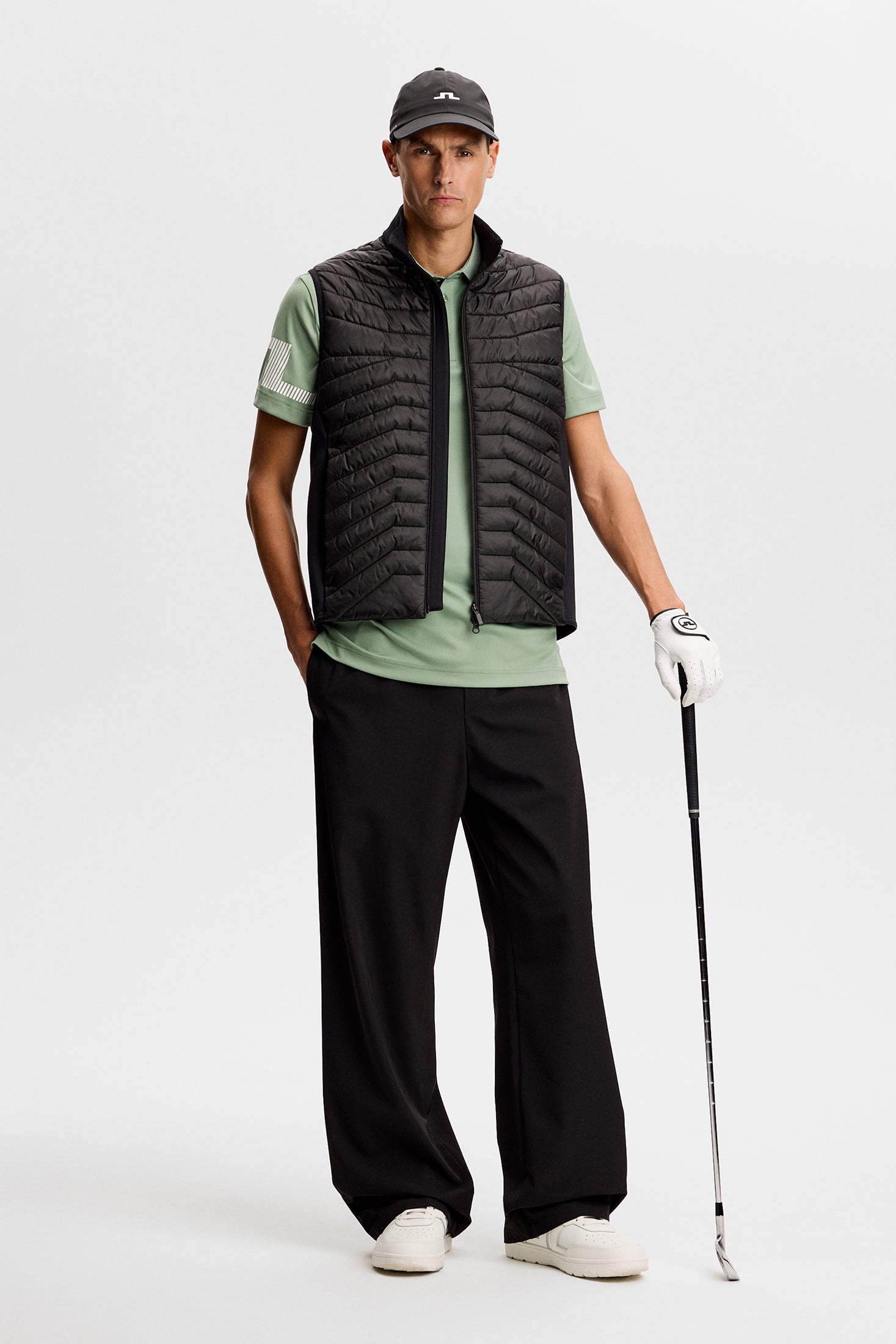 Heath Polo / Hedge Green | J.Lindeberg Official