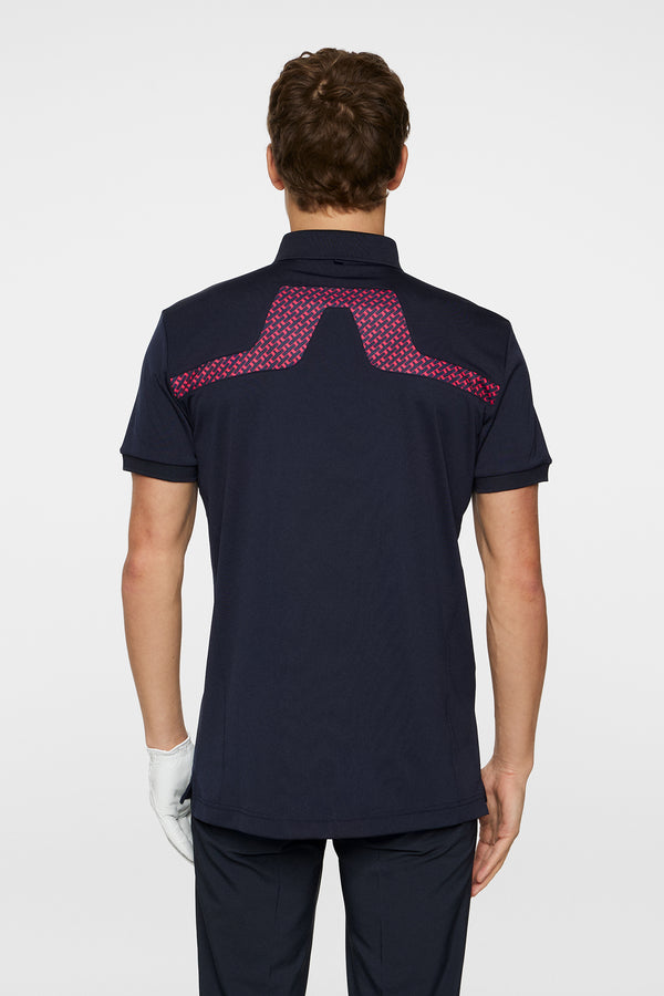 KV Print Polo / Tour Geo Navy S