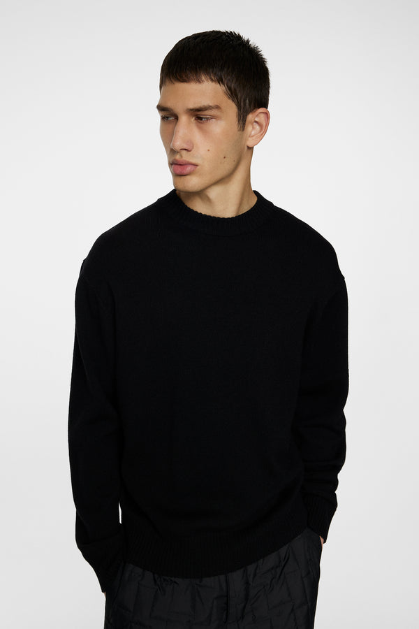 Kino Merino Crew / Black
