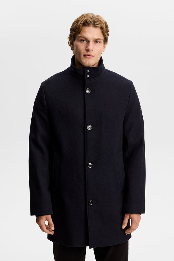 Lexon Wool Coat / JL Navy