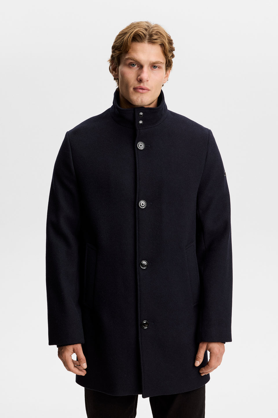 Lexon Wool Coat / JL Navy