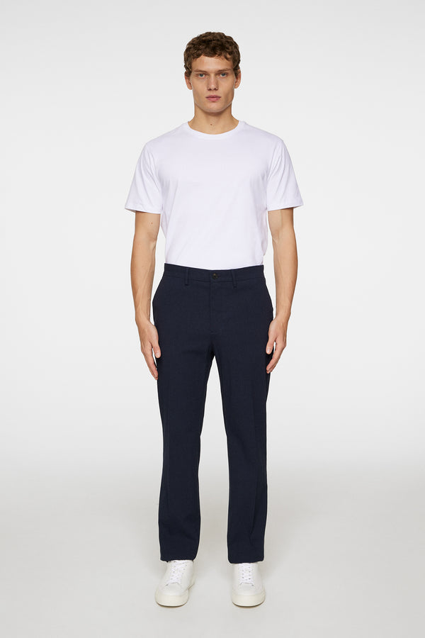 Dropper Seersucker Pants / JL Navy