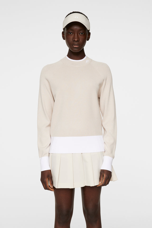 J.LINDEBERG 23SS WOMEN ZETA KNITTED SHIRT main image 1