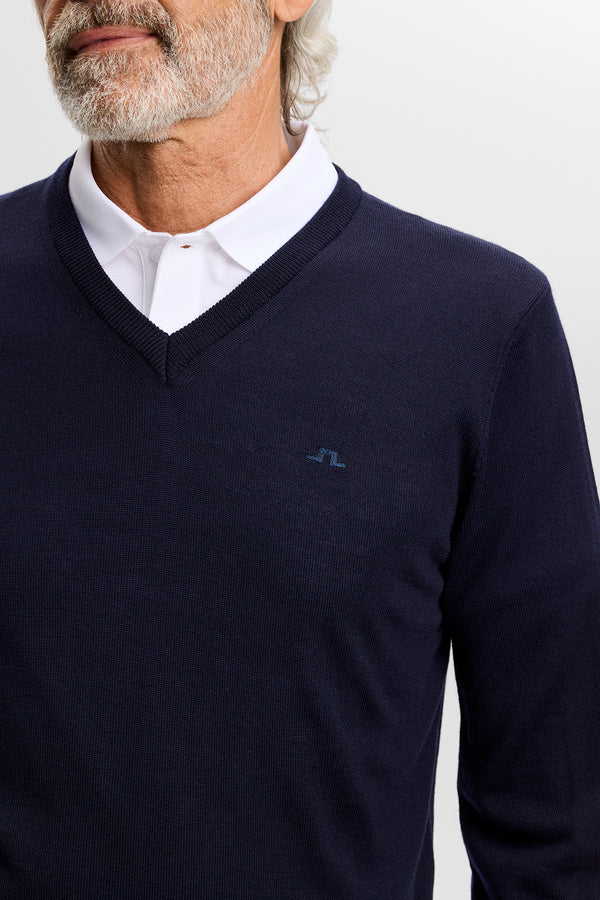 Lymann Knitted Sweater / JL Navy