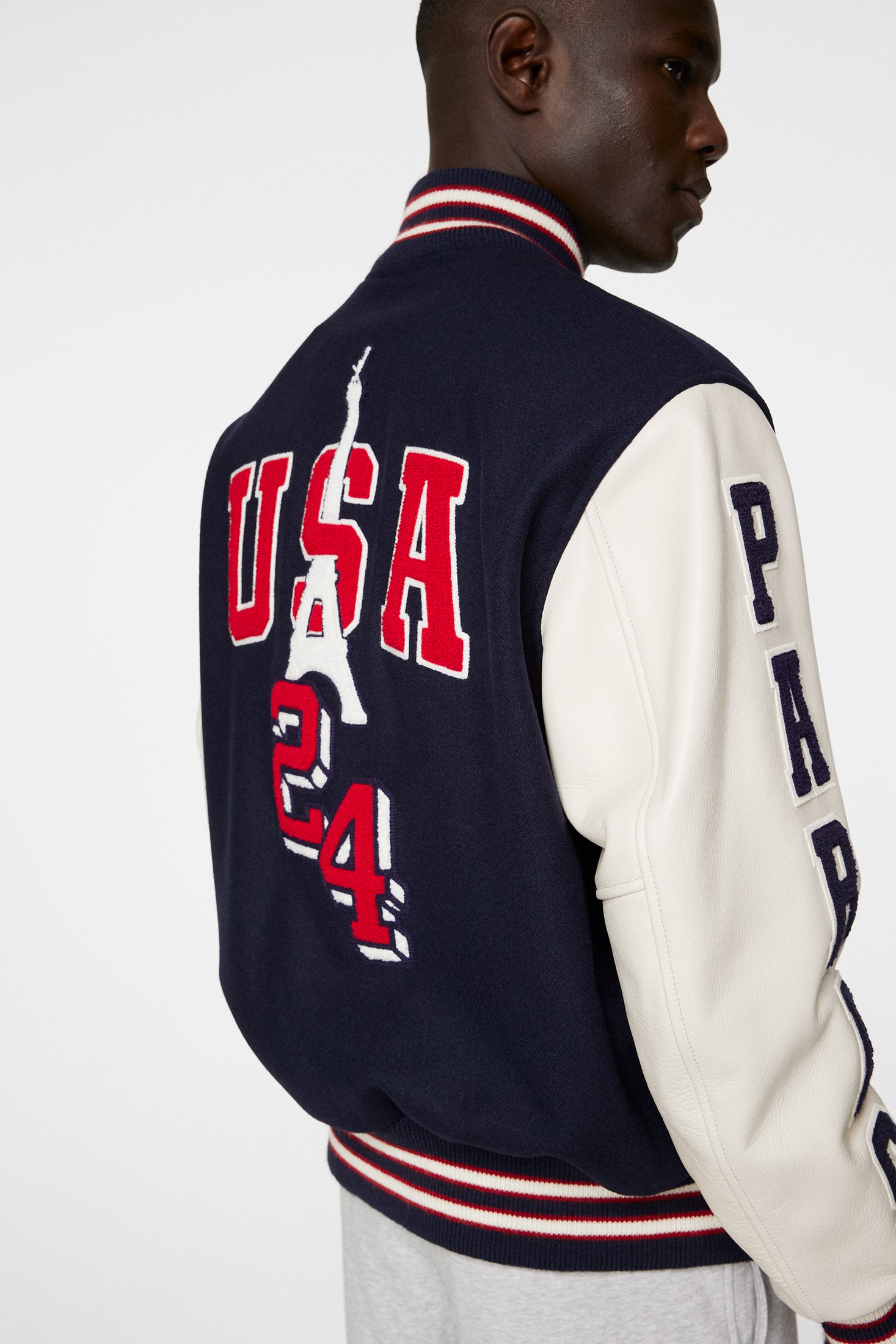 USA Golf Golden bear JKT / Estate Blue – J.Lindeberg