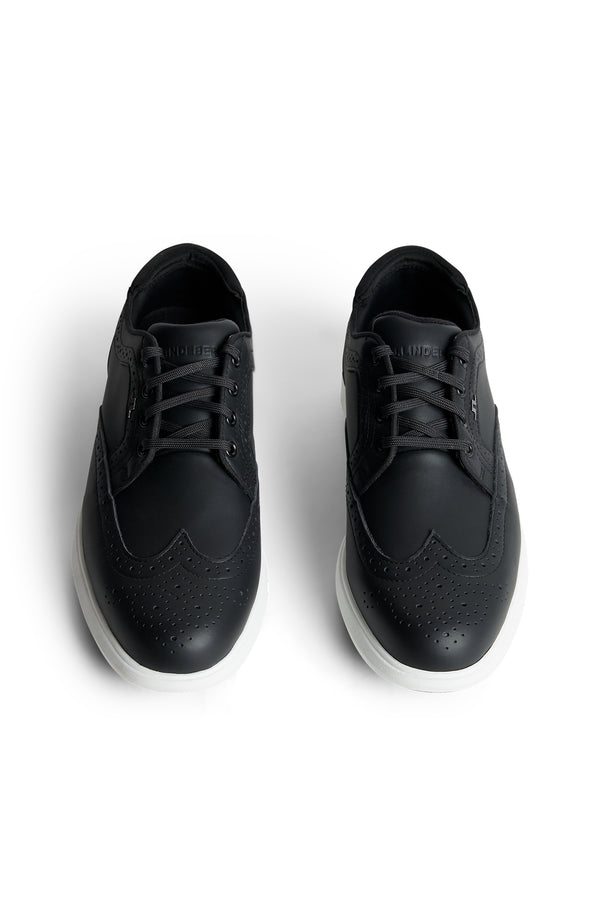 Fairway Brogue Golf Sneaker W / Black