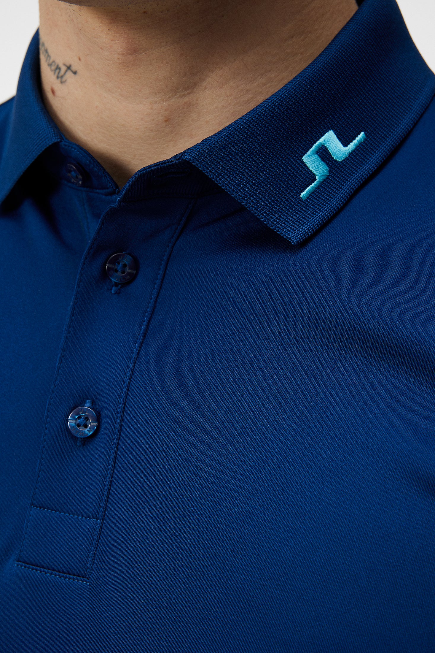 KV Regular Fit Polo / Estate Blue | J.Lindeberg Official