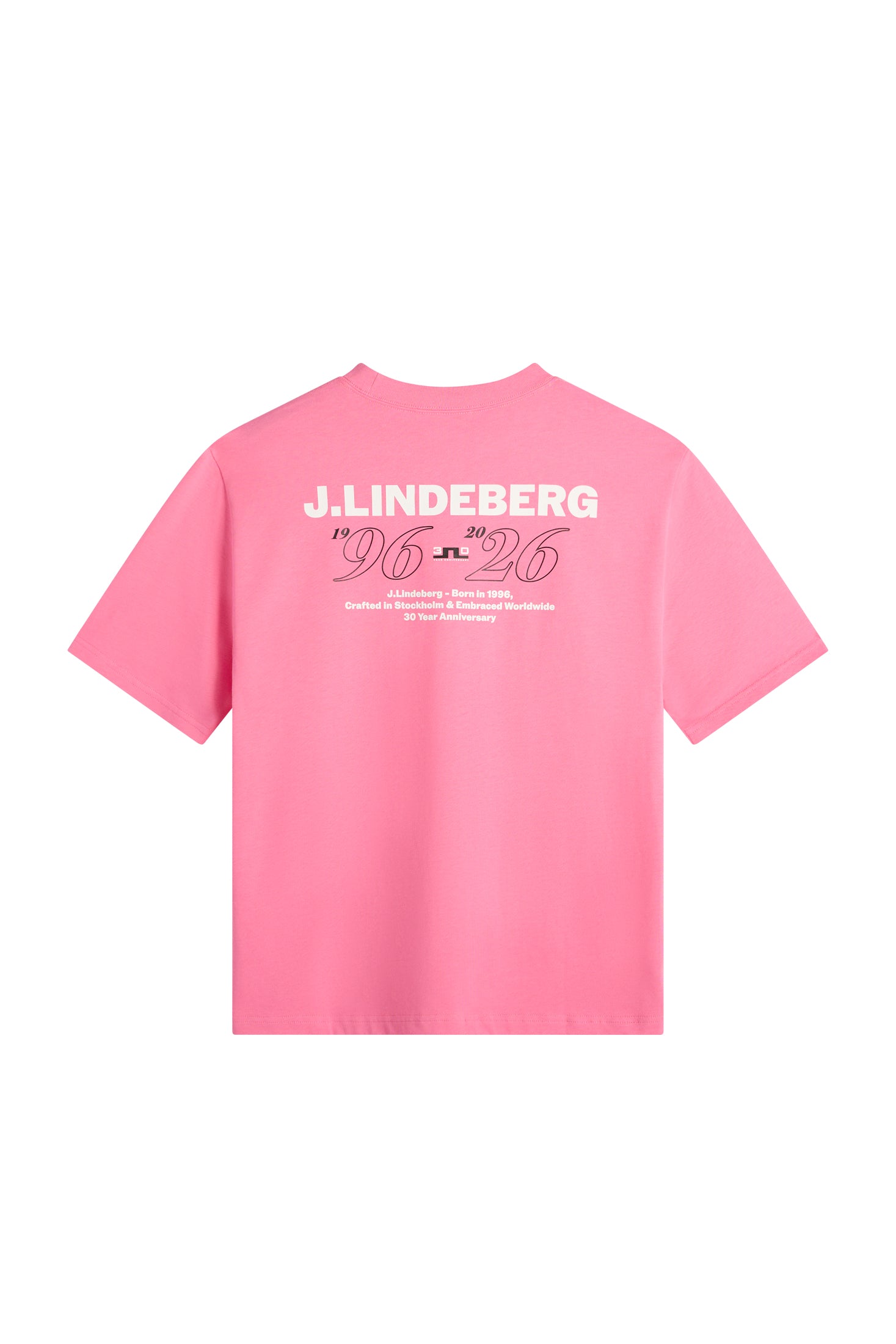 30Y Hale T-shirt / Azalea Pink | J.Lindeberg Official