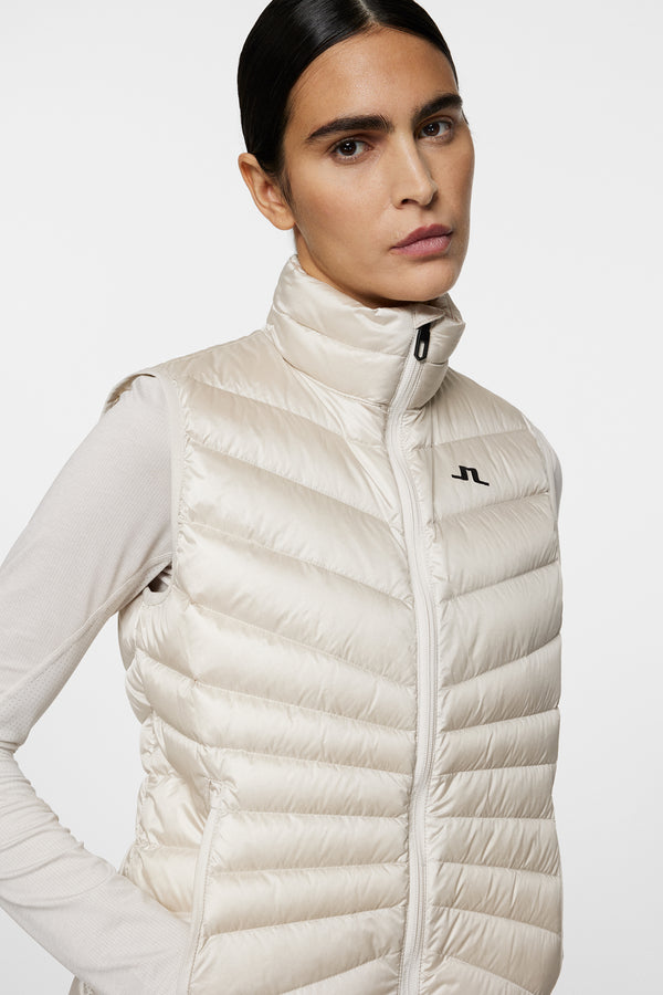 Lara Light Down Vest / Moonbeam