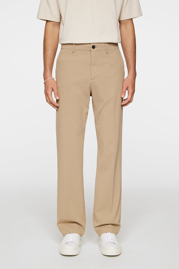 Dropper Seersucker Pants / Batique Khaki