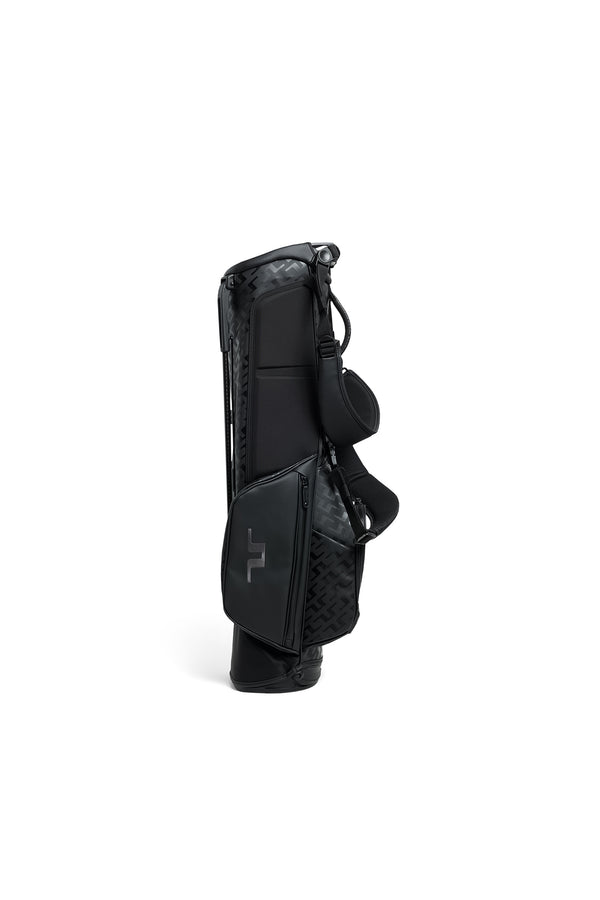 Sunday Stand Print Golf Bag / Tour Geo Jacquard Black M