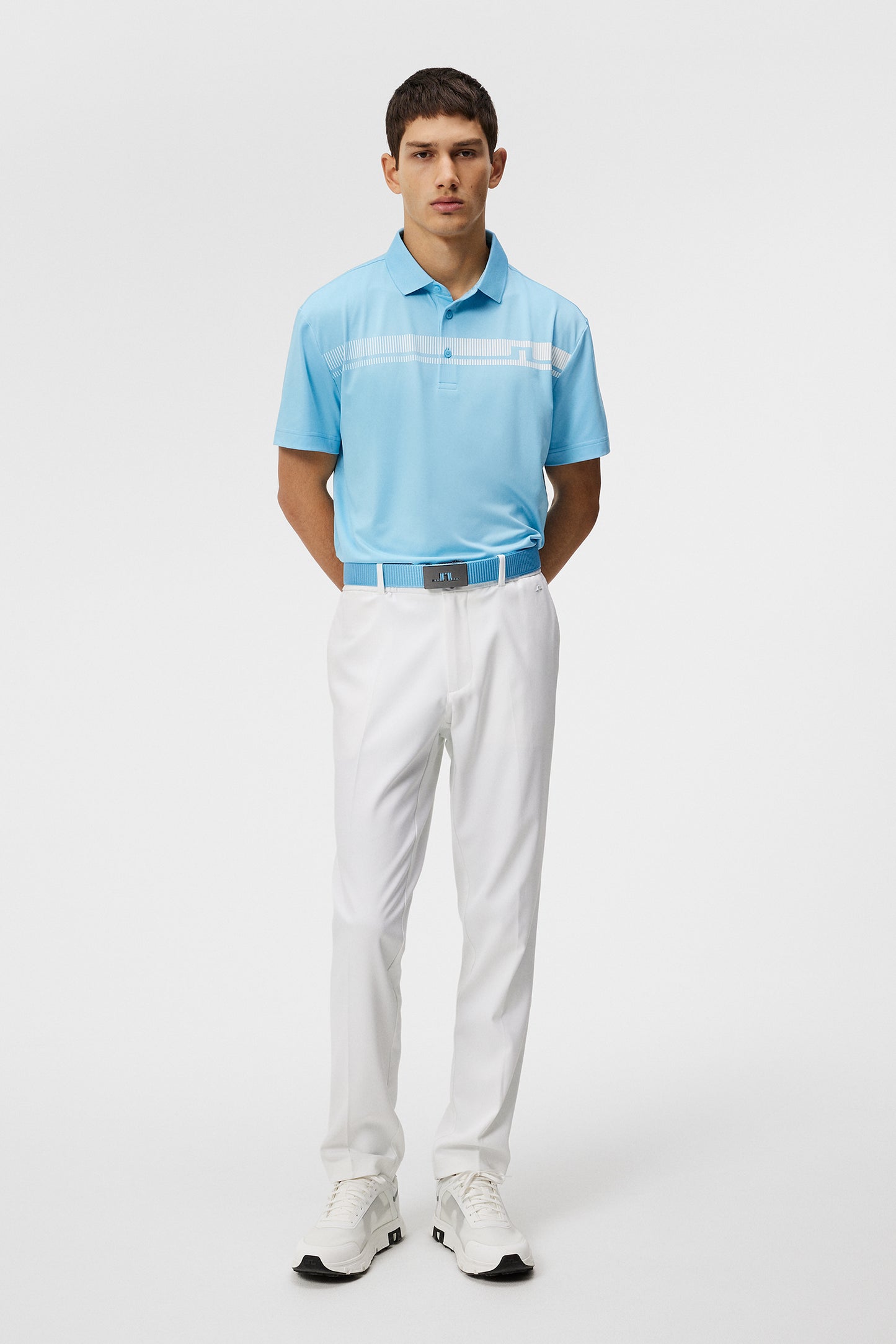 Klas Regular Fit Golf Polo / Baltic Sea