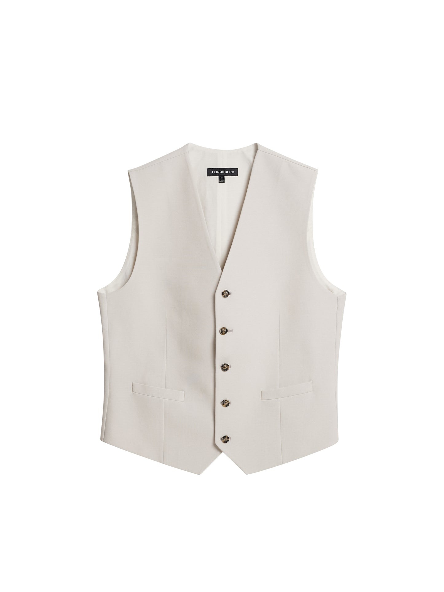 Walid Double weave Waistcoat / Moonbeam