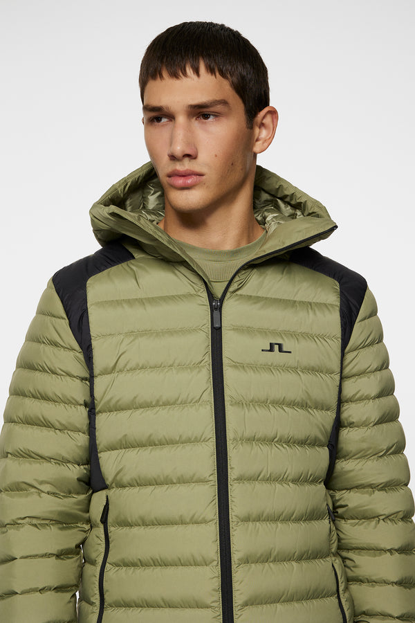 Oden Pro Light Down Hood / Oil Green