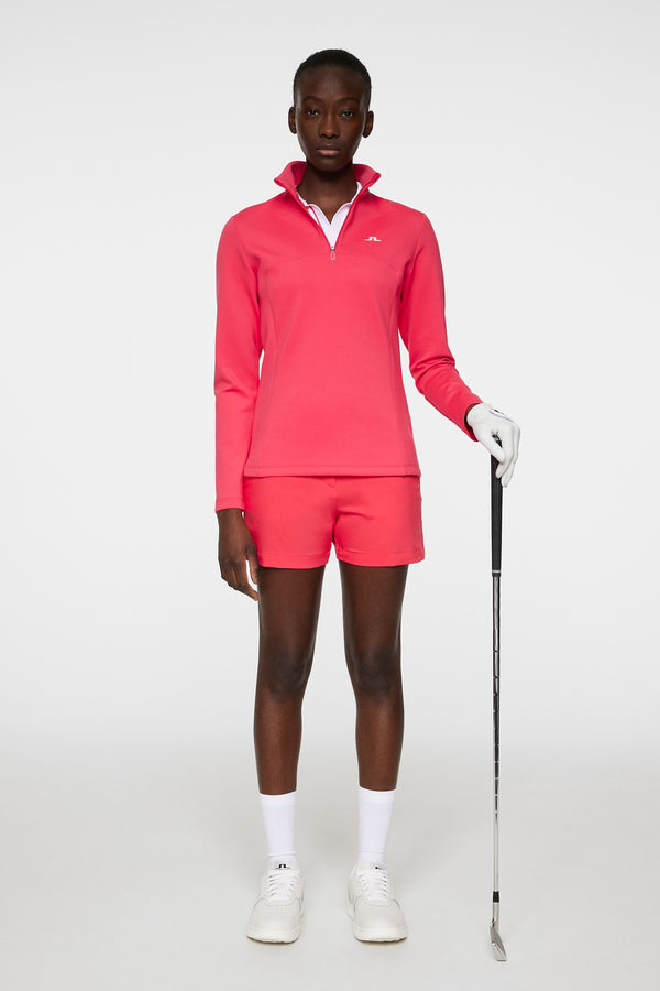 Lorelei Quarter Zip Mid Layer / Azalea