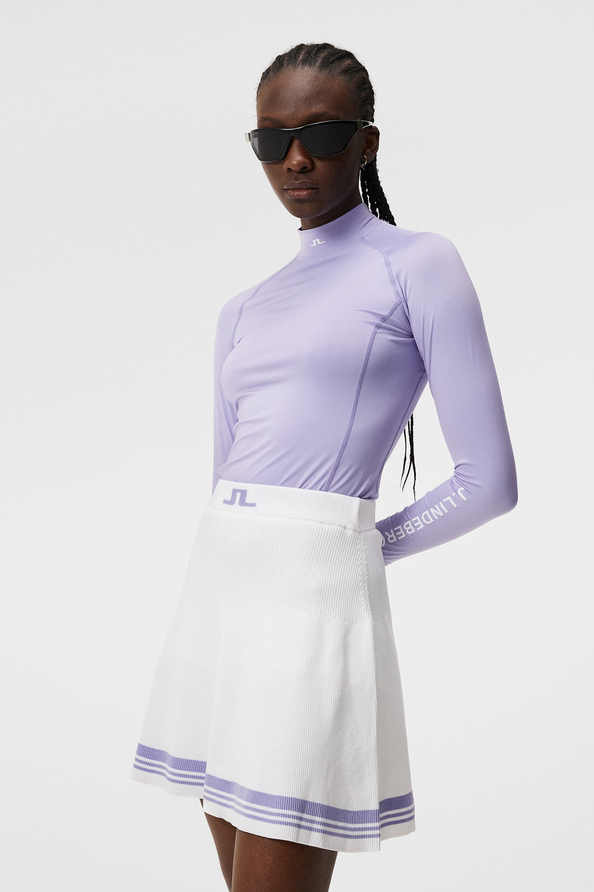 Fdx Monarch Women's Base Layer Compression Shirt Purple