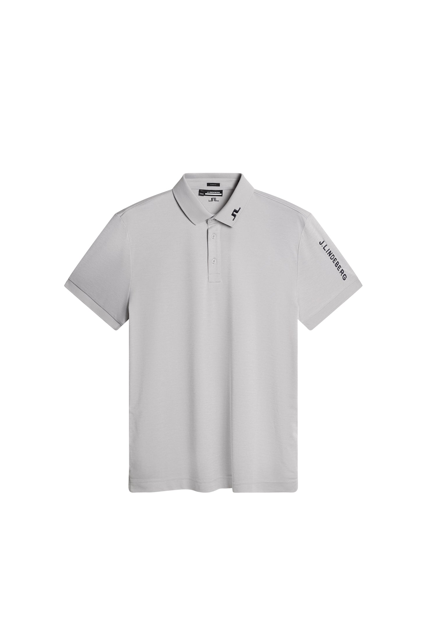 Tour Tech Slim Fit Polo / Light Grey Melange – J.Lindeberg EU