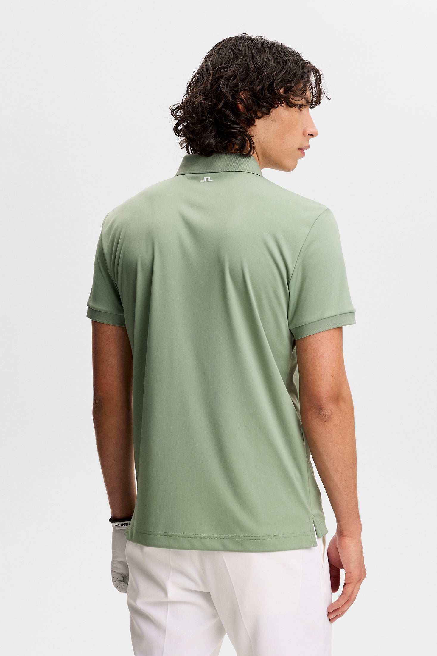 Tour Tech Slim Fit Polo / Hedge Green – J.Lindeberg EU