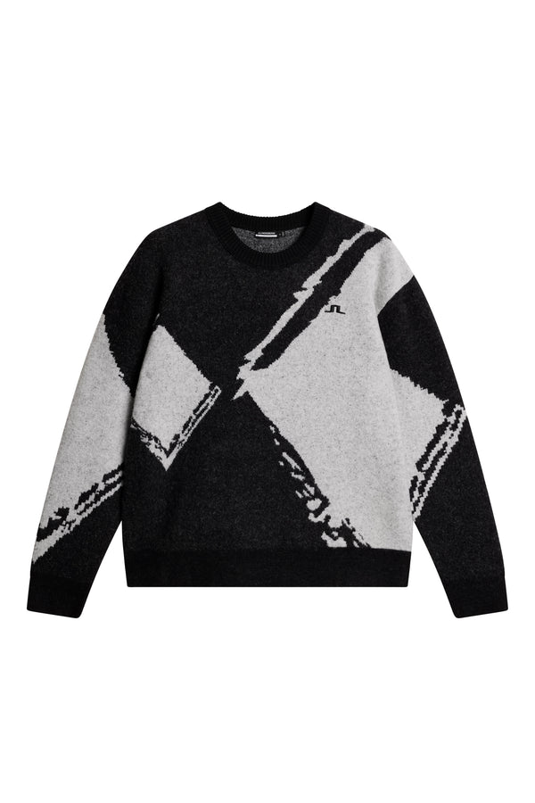 Jaxton Knitted Sweater / Black