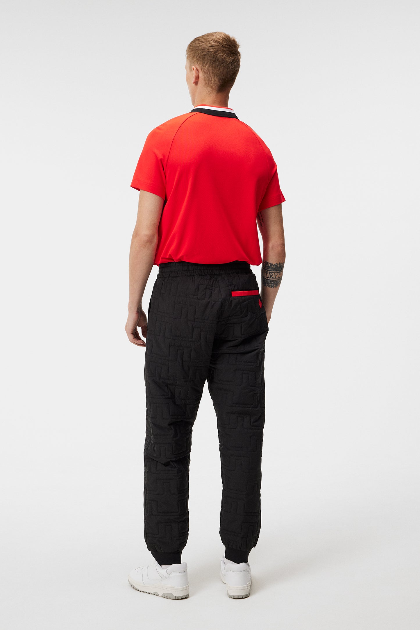 Hals Regular Fit Polo / Fiery Red