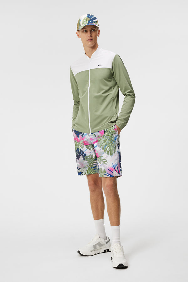 Jeff Hybrid Jacket / Oil Green