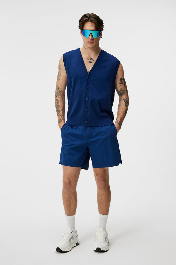 Markus Knitted Vest / Estate Blue