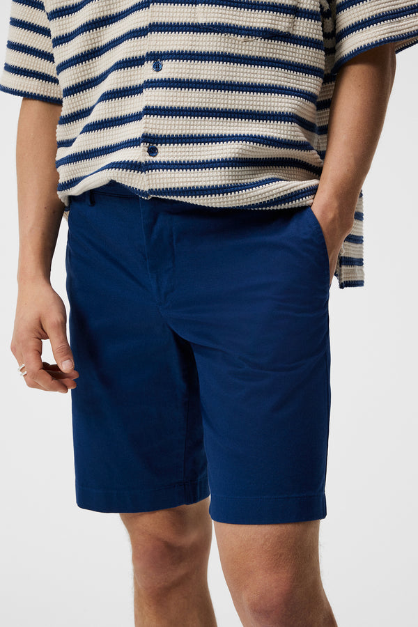 Nathan Cloud Satin Shorts / Estate Blue